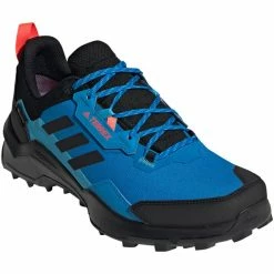 Adidas TERREX AX4 Gore-Tex Hiking Shoes Men blue rush/core black/turbo