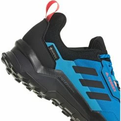 Adidas TERREX AX4 Gore-Tex Hiking Shoes Men blue rush/core black/turbo -Hiking Shoes Sales adidas terrex ax4 gore tex hiking shoes men blue rush core black turbo 6