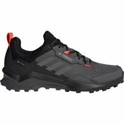 Adidas TERREX AX4 Gore-Tex Hiking Shoes Men grey five/grey four/solar red -Hiking Shoes Sales adidas terrex ax4 gore tex hiking shoes men grey five grey four solar red 3
