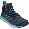 Adidas TERREX Free Hiker Gore-Tex Hiking Shoes Men grey six/grey three/blue rush