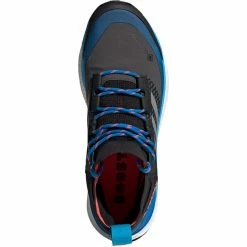 Adidas TERREX Free Hiker Gore-Tex Hiking Shoes Men grey six/grey three/blue rush -Hiking Shoes Sales adidas terrex free hiker gtx hiking shoes men grey six grey three blue rush 4