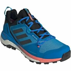 Adidas TERREX Skychaser 2 Gore-Tex Hiking Shoes Men blue rush/grey six/turbo