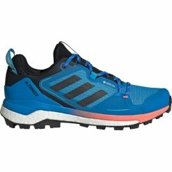 Adidas TERREX Skychaser 2 Gore-Tex Hiking Shoes Men blue rush/grey six/turbo -Hiking Shoes Sales adidas terrex skychaser 2 gore tex hiking shoes men blue rush grey six turbo 3
