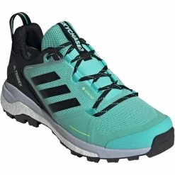 Adidas TERREX Skychaser 2 Gore-Tex Hiking Shoes Women acid mint/core black/halo silver