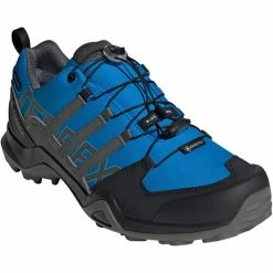 Adidas TERREX Swift R2 GTX Hiking Shoes Men blue rush/grey four/core black