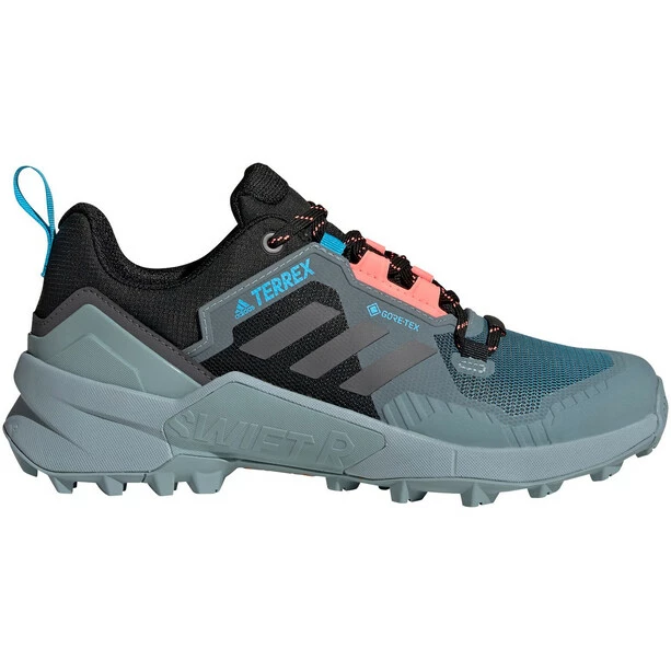 Adidas TERREX Swift R3 Gore-Tex Hiking Shoes Women core black/grey five/acid red 3 Adidas TERREX Swift R3 Gore-Tex Hiking Shoes Women core black/grey five/acid red - Image 3