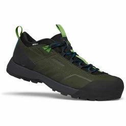 Black Diamond Mission Leather Low WP Approach Shoes Men cypress/black
