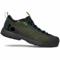 Black Diamond Mission Leather Low WP Approach Shoes Men cypress/black -Hiking Shoes Sales black diamond mission leather low wp approach shoes men cypress black 3