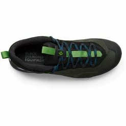Black Diamond Mission Leather Low WP Approach Shoes Men cypress/black -Hiking Shoes Sales black diamond mission leather low wp approach shoes men cypress black 4