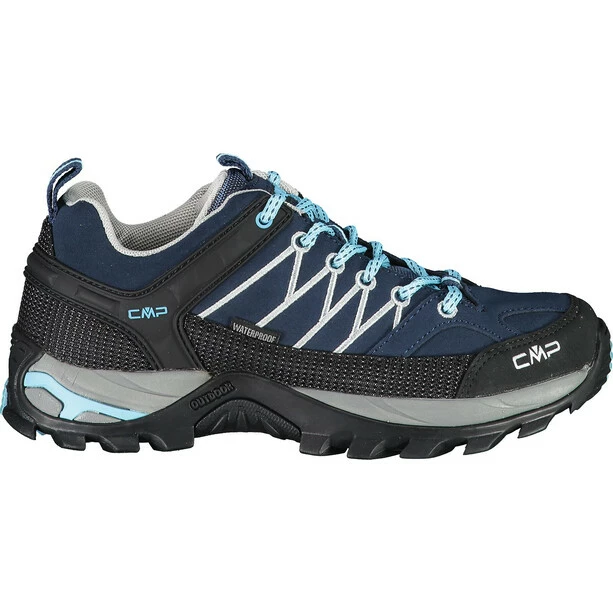 CMP Campagnolo Rigel WP Low Trekking Shoes Women blue/stone 1 CMP Campagnolo Rigel WP Low Trekking Shoes Women blue/stone