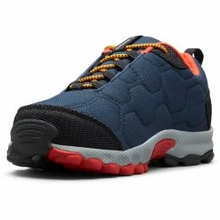 Columbia Firecamp Sledder 3 Shoes Waterproof Youth collegiate navy/flame