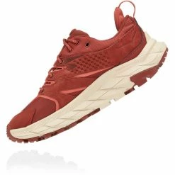 Hoka One One Anacapa GTX Low Shoes Women cherry mahogany/hot sauce -Hiking Shoes Sales hoka one one anacapa gtx low shoes women cherry mahogany hot sauce 4
