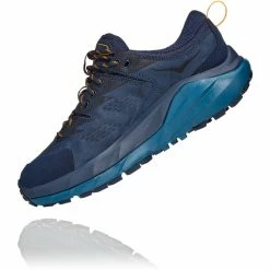 Hoka One One Kaha GTX Low Shoes Women black iris/moroccan blue -Hiking Shoes Sales hoka one one kaha gtx low shoes women black iris moroccan blue 4