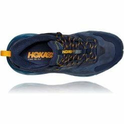 Hoka One One Kaha GTX Low Shoes Women black iris/moroccan blue -Hiking Shoes Sales hoka one one kaha gtx low shoes women black iris moroccan blue 5