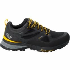 Jack Wolfskin Force Striker Texapore Low Shoes Men black/burly yellow XT