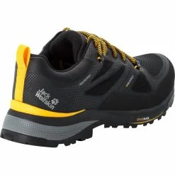 Jack Wolfskin Force Striker Texapore Low Shoes Men black/burly yellow XT -Hiking Shoes Sales jack wolfskin force striker texapore low shoes men black burly yellow xt 3
