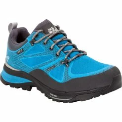 Jack Wolfskin Force Striker Texapore Low Shoes Men blue/lime -Hiking Shoes Sales jack wolfskin force striker texapore low shoes men blue lime 4