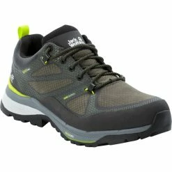 Jack Wolfskin Force Striker Texapore Low Shoes Men lime/dark green