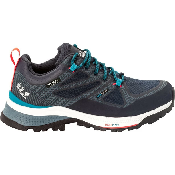 Jack Wolfskin Force Striker Texapore Low Shoes Women dark blue / blue 1 Jack Wolfskin Force Striker Texapore Low Shoes Women dark blue / blue