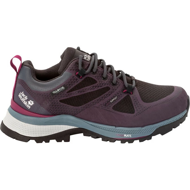 Jack Wolfskin Force Striker Texapore Low Shoes Women purple / grey 1 Jack Wolfskin Force Striker Texapore Low Shoes Women purple / grey