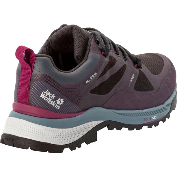 Jack Wolfskin Force Striker Texapore Low Shoes Women purple / grey 3 Jack Wolfskin Force Striker Texapore Low Shoes Women purple / grey - Image 3