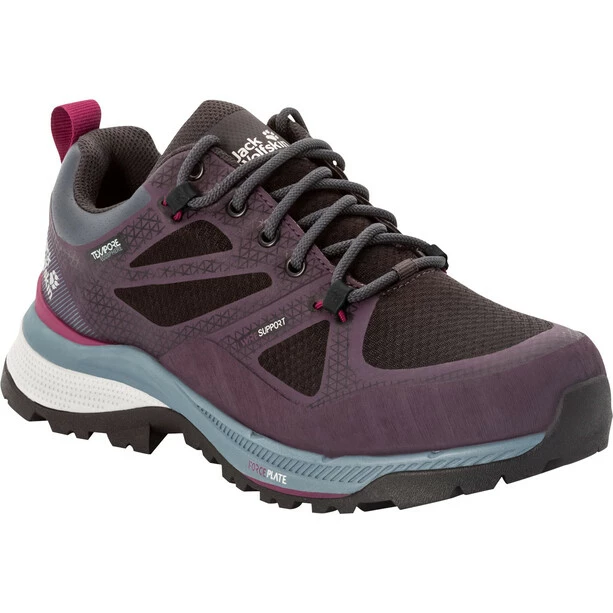 Jack Wolfskin Force Striker Texapore Low Shoes Women purple / grey 4 Jack Wolfskin Force Striker Texapore Low Shoes Women purple / grey - Image 4