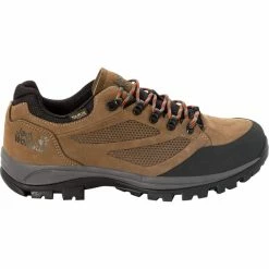 Jack Wolfskin Rebellion Texapore Low Shoes Men brown/red
