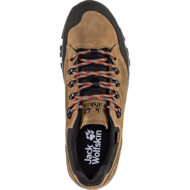 Jack Wolfskin Rebellion Texapore Low Shoes Men brown/red 6 Jack Wolfskin Rebellion Texapore Low Shoes Men brown/red - Image 6
