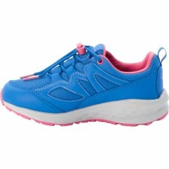 Jack Wolfskin Unleash 4 Speed Texapore Shoes Kids blue/coral -Hiking Shoes Sales jack wolfskin unleash 4 speed texapore shoes kids blue coral 4
