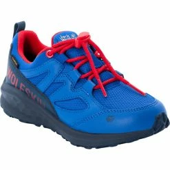 Jack Wolfskin Unleash 4 Speed Texapore Shoes Kids blue/red