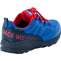 Jack Wolfskin Unleash 4 Speed Texapore Shoes Kids blue/red -Hiking Shoes Sales jack wolfskin unleash 4 speed texapore shoes kids blue red 3