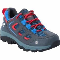 Jack Wolfskin Vojo Texapore Low Shoes Kids blue/red