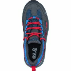 Jack Wolfskin Vojo Texapore Low Shoes Kids blue/red -Hiking Shoes Sales jack wolfskin vojo texapore low shoes kids blue red 5