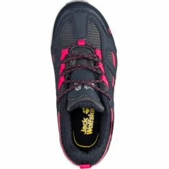 Jack Wolfskin Vojo Texapore Low Shoes Kids dark blue/pink -Hiking Shoes Sales jack wolfskin vojo texapore low shoes kids dark blue pink 5