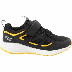 Hiking Shoes Sales -Hiking Shoes Sales jack wolfskin vojo vent vc sneakers kids black burly yellow xt 2