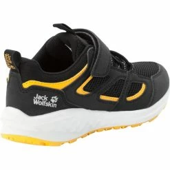 Jack Wolfskin Vojo Vent VC Sneakers Kids black/burly yellow XT -Hiking Shoes Sales jack wolfskin vojo vent vc sneakers kids black burly yellow xt 3