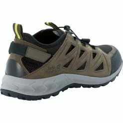 Jack Wolfskin Woodland 2 Hybrid Low Shoes Men khaki/lime -Hiking Shoes Sales jack wolfskin woodland 2 hybrid low shoes men khaki lime 3