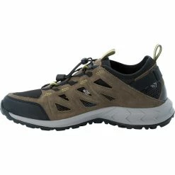 Jack Wolfskin Woodland 2 Hybrid Low Shoes Men khaki/lime -Hiking Shoes Sales jack wolfskin woodland 2 hybrid low shoes men khaki lime 4