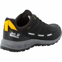 Jack Wolfskin Woodland 2 Texapore Low Shoes Men black/burly yellow XT -Hiking Shoes Sales jack wolfskin woodland 2 texapore low shoes men black burly yellow xt 3