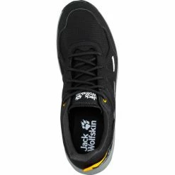 Jack Wolfskin Woodland 2 Texapore Low Shoes Men black/burly yellow XT -Hiking Shoes Sales jack wolfskin woodland 2 texapore low shoes men black burly yellow xt 5