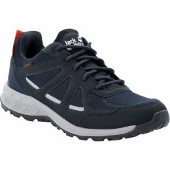 Jack Wolfskin Woodland 2 Texapore Low Shoes Men dark blue/red