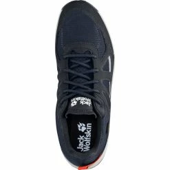 Jack Wolfskin Woodland 2 Texapore Low Shoes Men dark blue/red -Hiking Shoes Sales jack wolfskin woodland 2 texapore low shoes men dark blue red 5