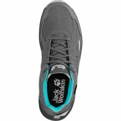 Jack Wolfskin Woodland 2 Texapore Low Shoes Women grey/light blue -Hiking Shoes Sales jack wolfskin woodland 2 texapore low shoes women grey light blue 5