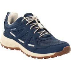 Jack Wolfskin Woodland 2 Vent Low Shoes Women dark blue/beige
