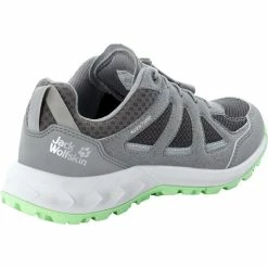 Jack Wolfskin Woodland 2 Vent Low Shoes Women dark grey/light green -Hiking Shoes Sales jack wolfskin woodland 2 vent low shoes women dark grey light green 3