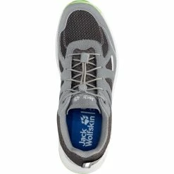 Jack Wolfskin Woodland 2 Vent Low Shoes Women dark grey/light green -Hiking Shoes Sales jack wolfskin woodland 2 vent low shoes women dark grey light green 5