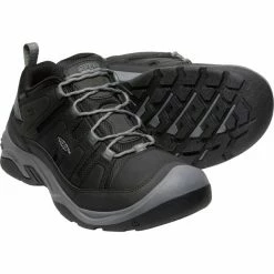 Keen Circadia WP Shoes Men black/steel grey -Hiking Shoes Sales keen howser ii shoes men black steel grey 6