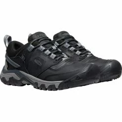 Keen Ridge Flex WP Shoes Men black/magnet -Hiking Shoes Sales keen ridge flex wp shoes men black magnet 3