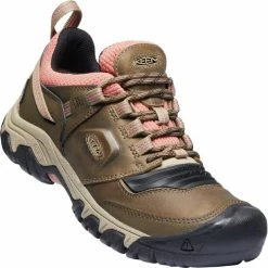 Keen Ridge Flex WP Shoes Women timberwolf/brick dust