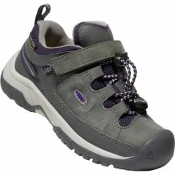 Keen Targhee Low WP Shoes Kids magnet/tillandsia purple
